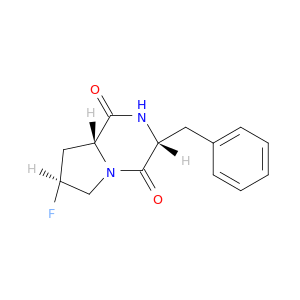Pyrrolo[1,2-a]pyrazine-1,4-dione,7-fluorohexahydro-3-(phenylmethyl)-, [3R-(3a,7b,8ab)]- (9CI)