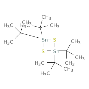 1,3,2,4-Dithiadistannetane, 2,2,4,4-tetrakis(1,1-dimethylethyl)-