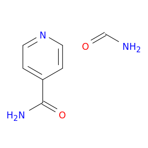 4-Pyridinecarboxamide, compd. with formamide (1:1)