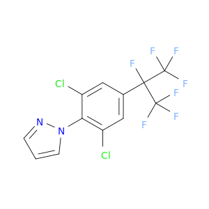 1-[2,6-二氯-4-[1,2,2,2-四氟-1-(三氟甲基)乙基]苯基]-1H-吡唑