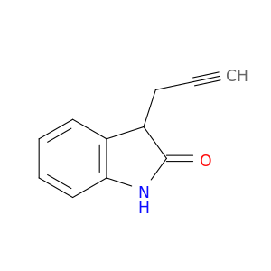 2H-Indol-2-one, 1,3-dihydro-3-(2-propynyl)-