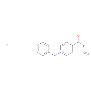 Pyridinium, 4-(methoxycarbonyl)-1-(phenylmethyl)-, iodide