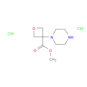 Methyl 3-(piperazin-1-yl)oxetane-3-carboxylate Dihydrochloride