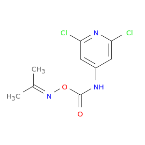 2-Propanone,O-[[(2,6-dichloro-4-pyridinyl)amino]carbonyl]oxime (9CI)