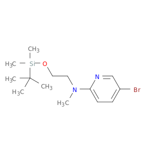 2-Pyridinamine,5-bromo-N-[2-[[(1,1-dimethylethyl)dimethylsilyl]oxy]ethyl]-N-methyl-
