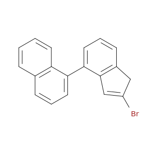Naphthalene, 1-(2-bromo-1H-inden-4-yl)-