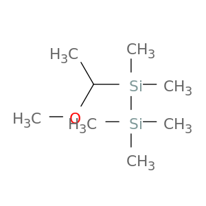 Disilane, (1-methoxyethyl)pentamethyl-
