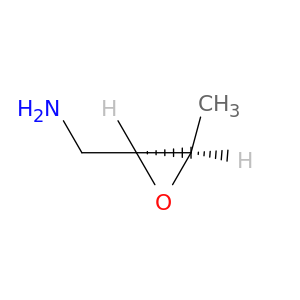 Oxiranemethanamine, 3-methyl-, trans-