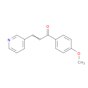2-Propen-1-one, 1-(4-methoxyphenyl)-3-(3-pyridinyl)-