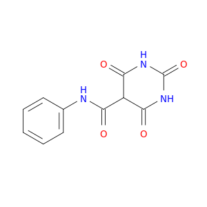 5-Pyrimidinecarboxamide, hexahydro-2,4,6-trioxo-N-phenyl-