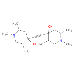 4-Piperidinol, 4,4'-(1,2-ethynediyl)bis[1,2,5-trimethyl-