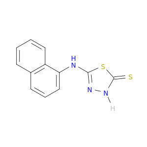 1,3,4-Thiadiazole-2(3H)-thione, 5-(naphthalenylamino)-