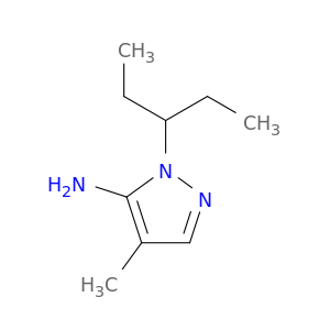 4-Methyl-1-(pentan-3-yl)-1H-pyrazol-5-amine