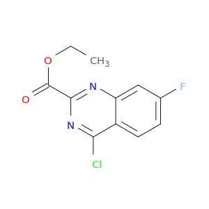 Ethyl 4-Chloro-7-fluoroquinazoline-2-carboxylate