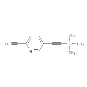 Pyridine, 2-ethynyl-5-[(trimethylgermyl)ethynyl]-
