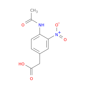 Benzeneacetic acid, 4-(acetylamino)-3-nitro-