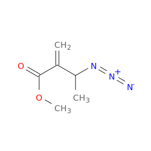 Butanoic acid, 3-azido-2-methylene-, methyl ester