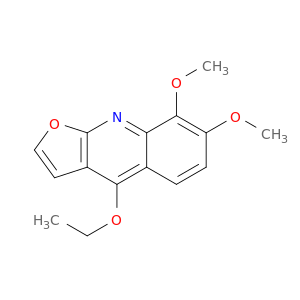 Furo[2,3-b]quinoline, 4-ethoxy-7,8-dimethoxy-