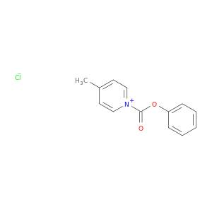 Pyridinium, 4-methyl-1-(phenoxycarbonyl)-, chloride