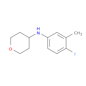 N-(4-Fluoro-3-methylphenyl)tetrahydro-2H-pyran-4-amine