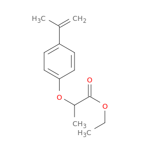 Propanoic acid, 2-[4-(1-methylethenyl)phenoxy]-, ethyl ester