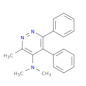 4-Pyridazinamine, N,N,3-trimethyl-5,6-diphenyl-