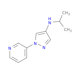 1H-Pyrazol-4-amine,N-(1-methylethyl)-1-(3-pyridinyl)-