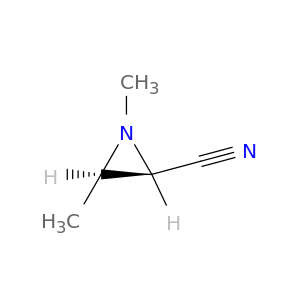 2-Aziridinecarbonitrile, 1,3-dimethyl-, cis-