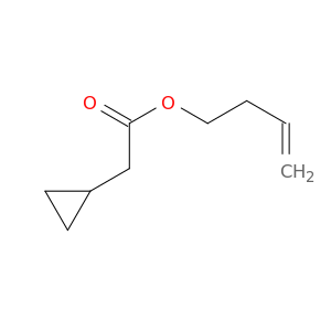 Cyclopropaneacetic acid, 3-butenyl ester