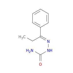 Hydrazinecarboxamide, 2-(1-phenylpropylidene)-, (2E)-