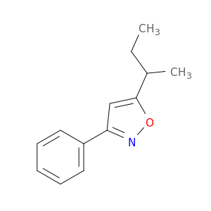 Isoxazole, 5-(1-methylpropyl)-3-phenyl-