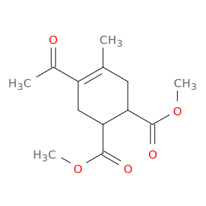 4-Cyclohexene-1,2-dicarboxylic acid, 4-acetyl-5-methyl-, dimethyl ester
