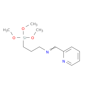 1-Propanamine, N-(2-pyridinylmethylene)-3-(trimethoxysilyl)-