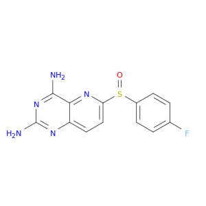 6-((4-FLUOROPHENYL)SULFINYL)PYRIDO[3,2-D]PYRIMIDINE-2,4-DIAMINE