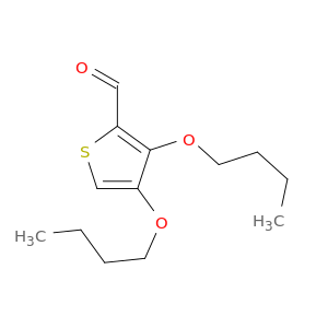 2-Thiophenecarboxaldehyde, 3,4-dibutoxy-