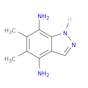 1H-Indazole-4,7-diamine, 5,6-dimethyl-