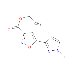 ETHYL 5-(1H-PYRAZOL-3-YL)ISOXAZOLE-3-CARBOXYLATE