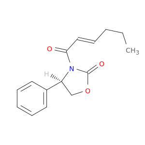 2-Oxazolidinone, 3-[(2E)-1-oxo-2-hexenyl]-4-phenyl-, (4R)-