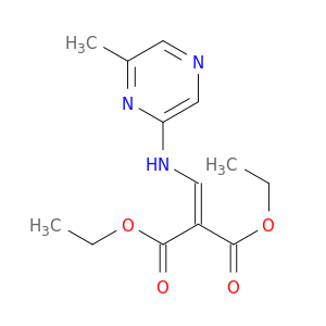 Propanedioic acid, [[(6-methylpyrazinyl)amino]methylene]-, diethyl ester