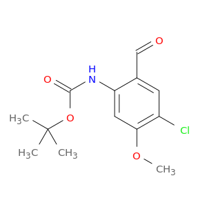 tert-Butyl (4-chloro-2-formyl-5-methoxyphenyl)carbamate