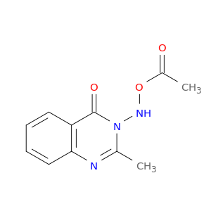 4(3H)-Quinazolinone, 3-[(acetyloxy)amino]-2-methyl-
