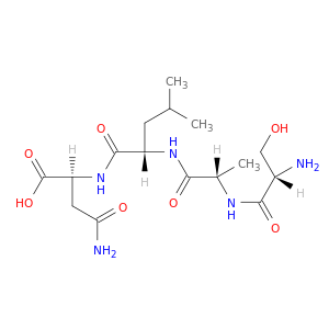 L-Asparagine, L-seryl-L-alanyl-L-leucyl-
