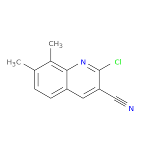 2-Chloro-7,8-dimethylquinoline-3-carbonitrile