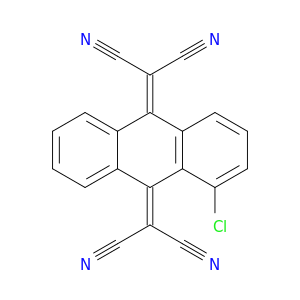 Propanedinitrile, 2,2'-(1-chloro-9,10-anthracenediylidene)bis-