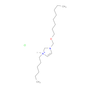 1H-Imidazolium, 1-hexyl-3-[(octyloxy)methyl]-, chloride