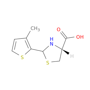 2-(3-甲基噻吩-2-基)-1,3-四氢噻唑-3-嗡-4-羧酸酯