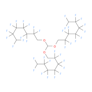 7-(BIS((2,2,3,3,4,4,5,5,6,6,7,7-DODECAFLUOROHEPTYL)OXY)METHOXY)-1,1,2,2,3,3,4,4,5,5,6,6-DODECAFLUOROHEPTANE