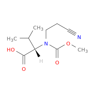L-Valine, N-(2-cyanoethyl)-N-(methoxycarbonyl)-