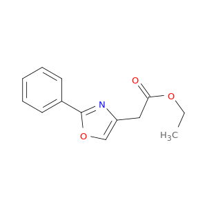 4-Oxazoleacetic acid, 2-phenyl-, ethyl ester
