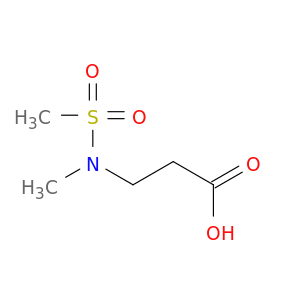 N-Methyl-N-(methylsulfonyl)-β-alanine